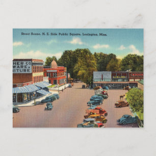 winkelen in Lexington, Mississippi Briefkaart