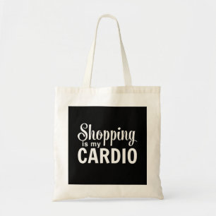 Winkelen is mijn hart tote bag