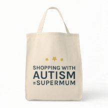 Winkelen met supermum-Tas voor autisme