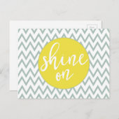 Winkelen op postkaart (Voorkant / Achterkant)