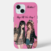 Winkelen tot we vallen, beste vrienden Case-Mate iPhone case (Achterkant)