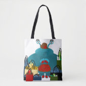 Winkelen. Tote Bag (Voorkant)