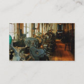 Winkelen voor zware machines visitekaartje (Achterkant)