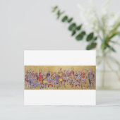 Winkelende kunst Tango veegt de keukenretro dans u Briefkaart (Staand voorkant)