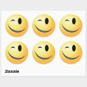 WINKELFACE RONDE STICKER (Vel)