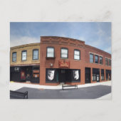 Winkelfront op briefkaart (Voorkant)