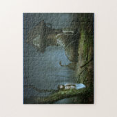 WINKELHUIS SPOOKY KINDER JIGSAW PUZZLE LEGPUZZEL (Verticaal)