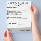 Winkeliers Open House Checklist Flyer (Hand)