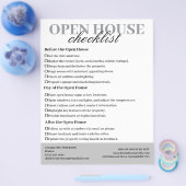 Winkeliers Open House Checklist Flyer (Enkel)