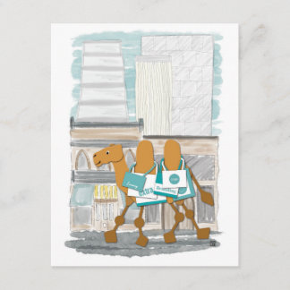 Winkelkameel Ansichtkaart 10-pack Notitiekaartje
