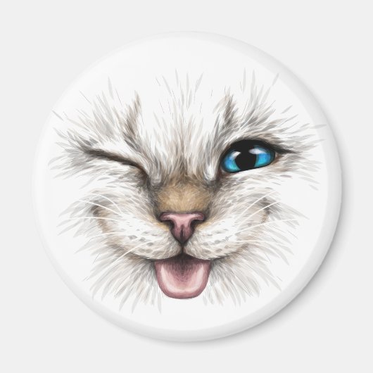 Winkelkat Magneet (Voorkant)