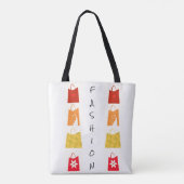 Winkelkoningin Collectie-dames Canvas tassen (Achterkant)