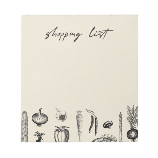 Winkellijst Notitieblok (Voorkant)