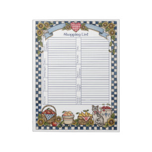Winkellijst Notitieblok