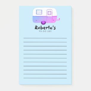winkellijst voor Camper-aanhangwagen Post-it® Notes