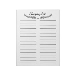 Winkellijstblok Notitieblok