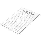 Winkellijstblok Notitieblok (Schuin)