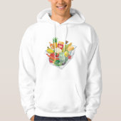 Winkelmandje voor supermarkten hoodie (Voorkant)