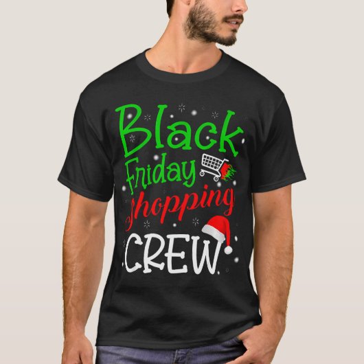 Winkelpersoneel Black Friday T-shirt (Voorkant)