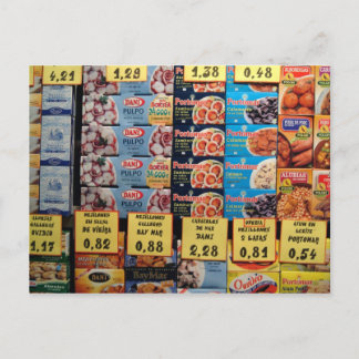 Winkelraam, Barcelona, Spanje Briefkaart