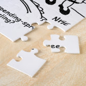 Winkelreis. Record uitgaven. Overbesteding bij win Legpuzzel (Zijkant)