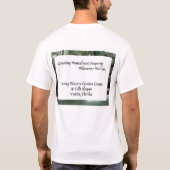 Winkelslogan en -naam t-shirt (Achterkant)