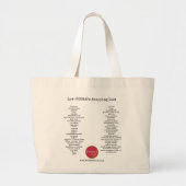 Winkeltas met laag opmaakprofiel grote tote bag (Voorkant)