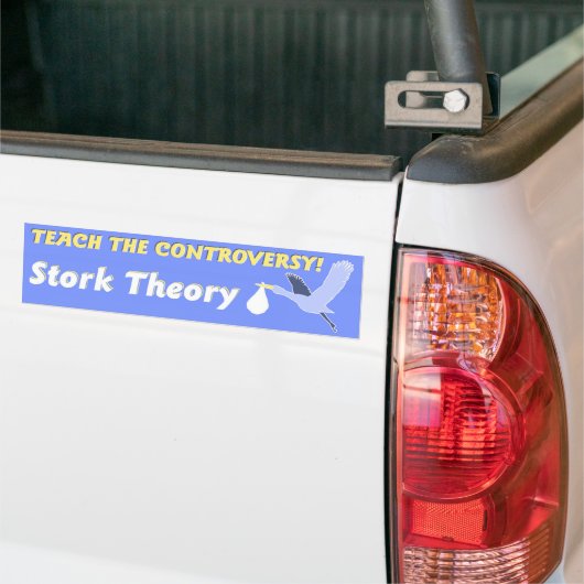 Winkeltheorie Bumpersticker (Op Truck)