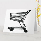 Winkeltrolley Kaart (Gele Bloem)