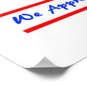 Winkeluur Poster (Hoek)