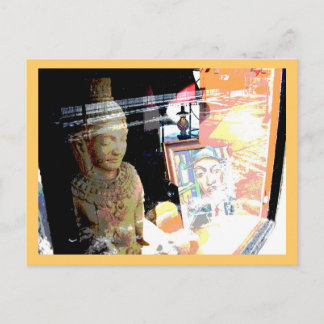 Winkelvenster Briefkaart