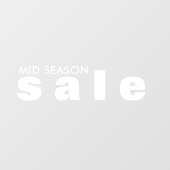 Winkelverkoop Venster vastklampen Raamsticker (Vel)