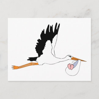Winkelvoorraad Baby Briefkaart