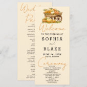 Winkelwagen van Pompoenen Herfst Licht Sinaasappel (Voorkant / Achterkant)