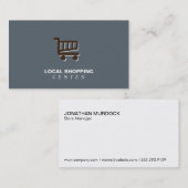 Winkelwagen Visitekaartje (Voorkant / Achterkant)