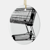 Winkelwagentje Keramisch Ornament (Rechts)