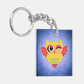 Winkelwand Acrylische Sleutelhanger (Voorkant Links)