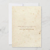 Winkelweddenschap uitnodigen kaart (Achterkant)