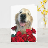 Winkelwieg met Rozen Moederdag Kaart (Gele Bloem)