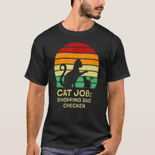 Winkelzak Controlekat Moeder Kater Humor Kat 1 T-shirt