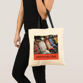 WINKELZAK - TIJD VOOR DE ONTVANGST TOTE BAG (Voorkant (product))