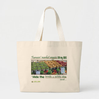 Winkelzak voor boeren (snoep) grote tote bag
