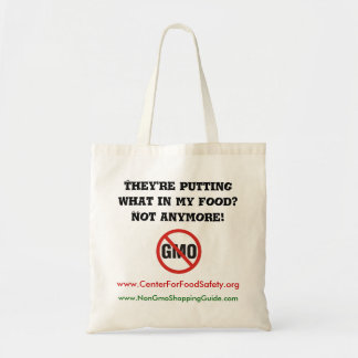 Winkelzak zonder GGO's Tote Bag