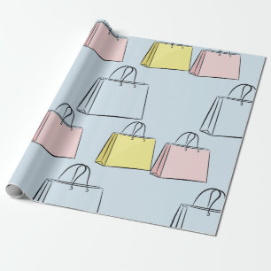 Winkelzakken, verpakt papier