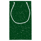  Winking Black Santa Pop Art Klein Cadeauzakje (Achterkant)