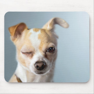 Winking Dog Mousepad Muismat