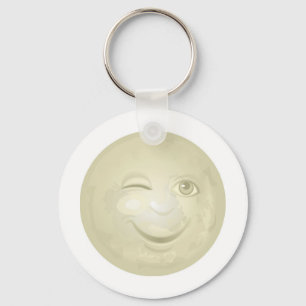 Winking Honeymoon Face Sleutelhanger