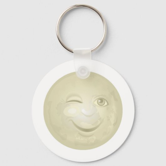 Winking Honeymoon Face Sleutelhanger (Voorkant)