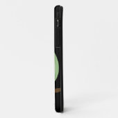 Winking Owl iPhone 5 Hoesje (groen) (Achterkant/links)