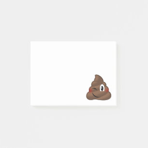 Winking Poop Emoji Post-it® Notes